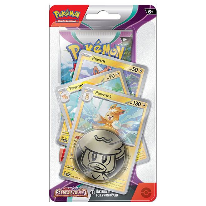 Pokemon TCG: Paldea Evolved Checklane Blister