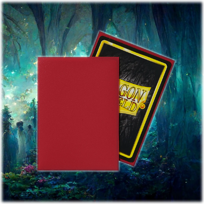Dragon Shield Matte (100ct) - Red