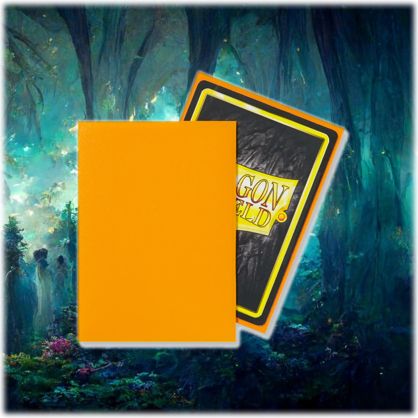 Dragon Shield Matte (100ct) - Orange