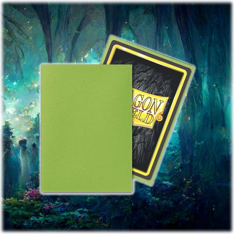 Dragon Shield Matte (100ct) - Lime