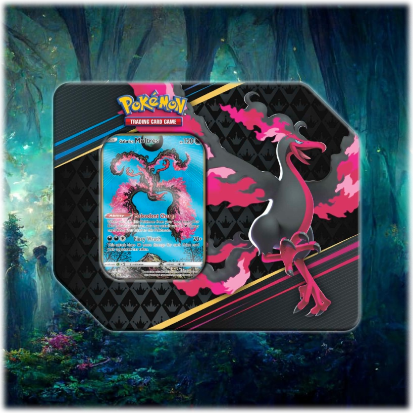 Pokemon: Crown Zenith - Galarian Birds Tin