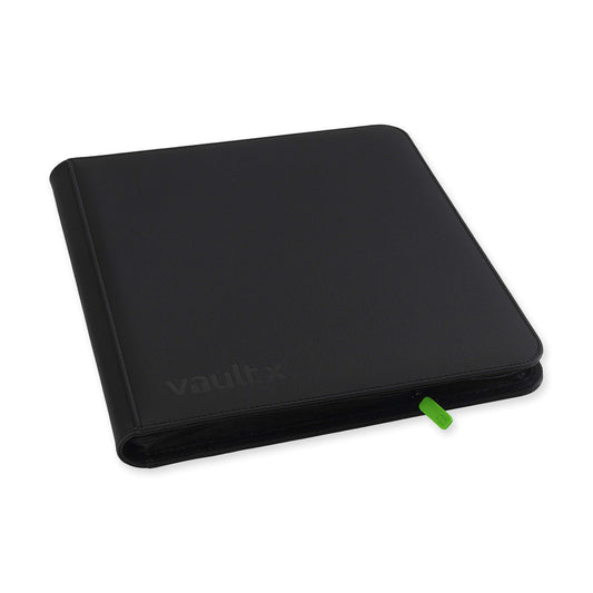 Vault X 'EXO-TEC' 12 Pocket Binder XL - Black