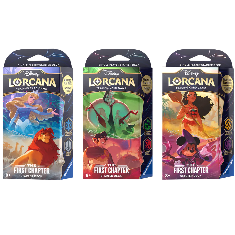 Disney Lorcana TCG - Starter Deck Asst - Set 1