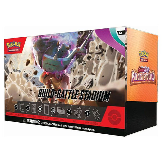 Pokemon TCG: Paldea Evolved Build and Battle Stadium