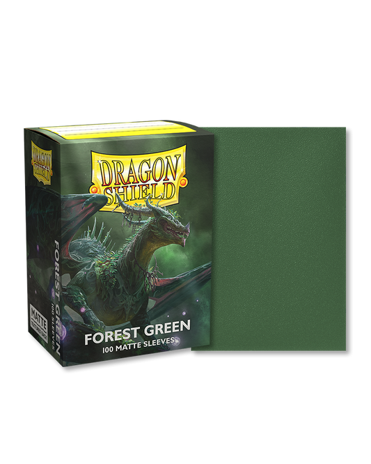 Dragon Shield Matte (100ct) - Forest Green