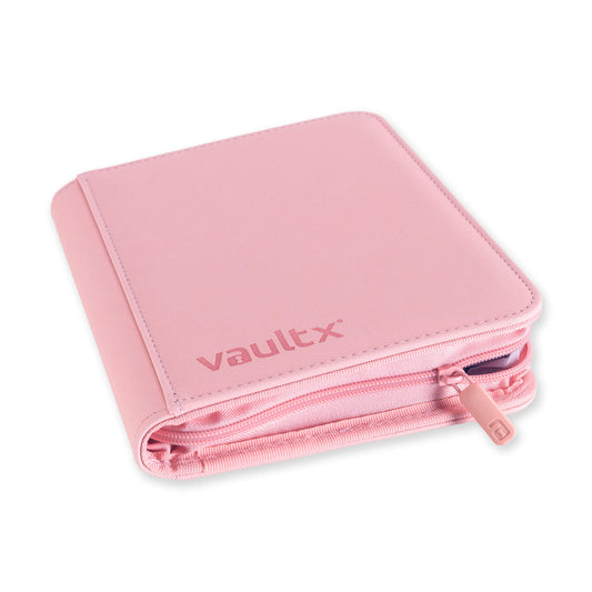Vault X 'EXO-TEC' 4 Pocket Binder - Pink
