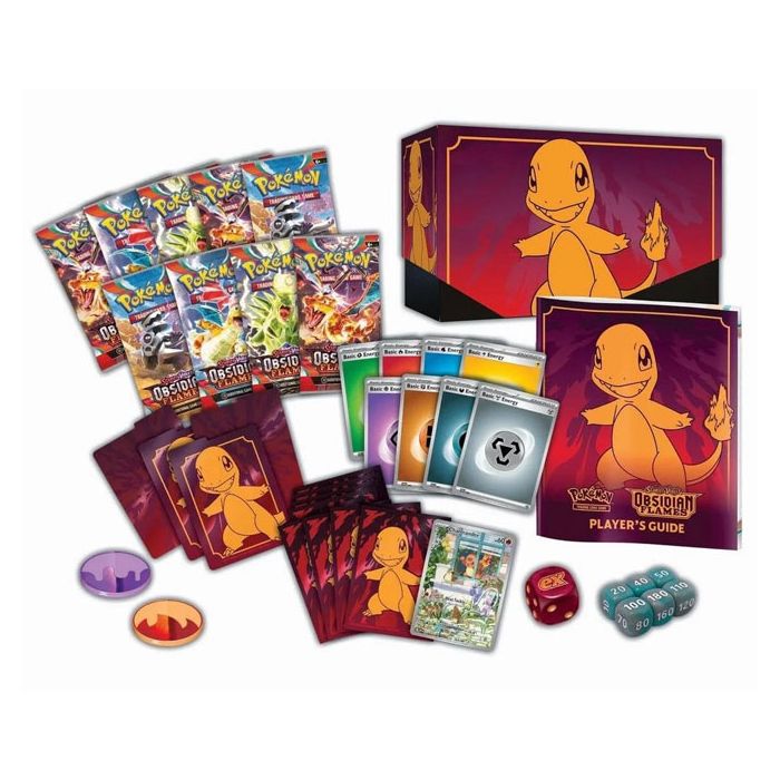 Pokemon TCG: Scarlet & Violet 3 Obsidian Flames Elite Trainer Box