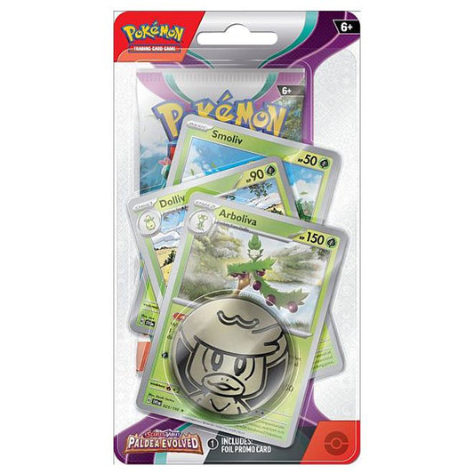 Pokemon TCG: Paldea Evolved Checklane Blister