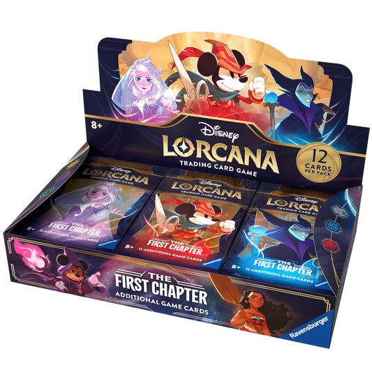 Disney Lorcana Trading Card Game - Booster Pack CDU Display (24pcs) - Set 1