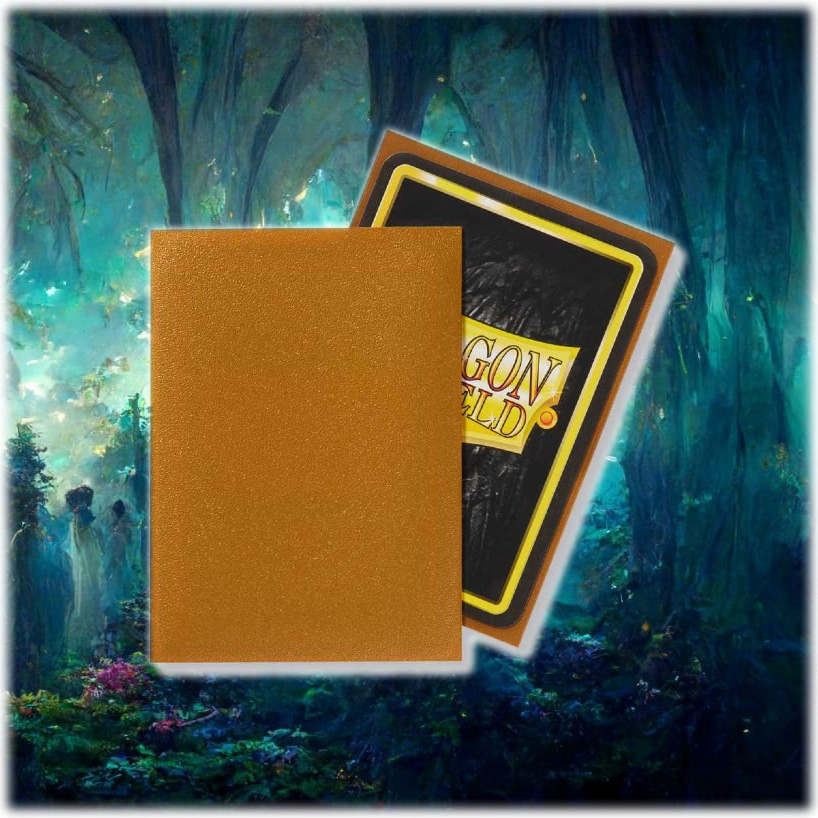 Dragon Shield Matte (100ct) - Gold