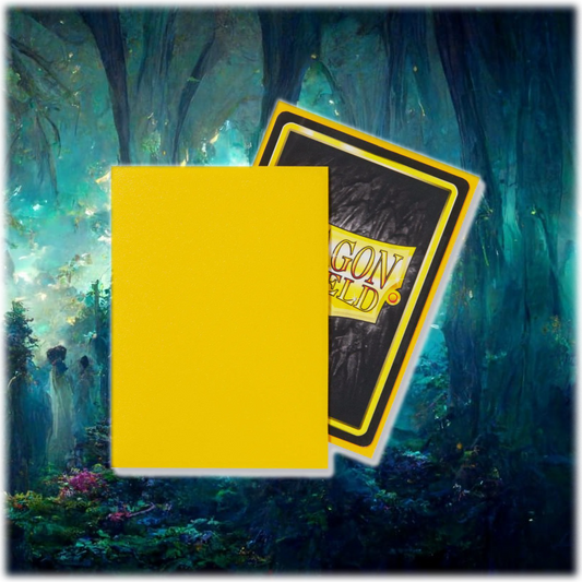 Dragon Shield Matte (100ct) - Yellow