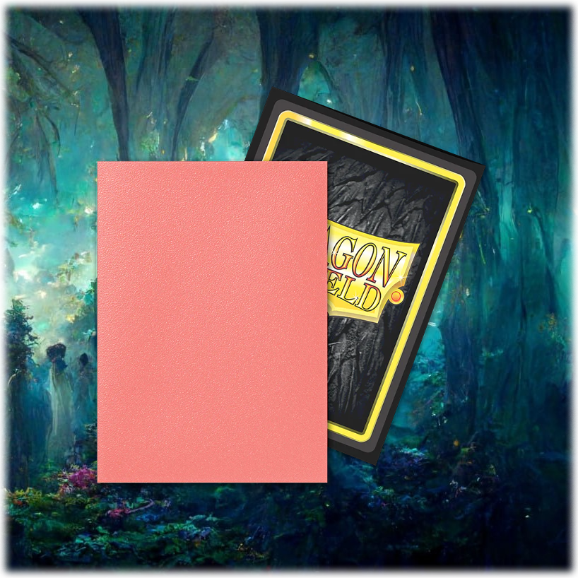Dragon Shield Dual Matte (100ct) - Peach
