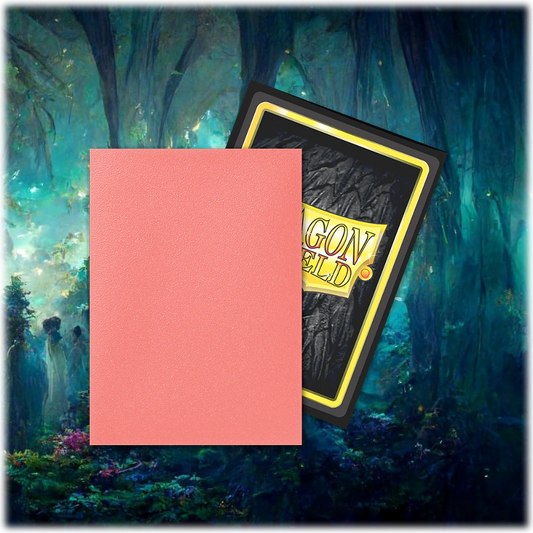 Dragon Shield Dual Matte (100ct) - Peach