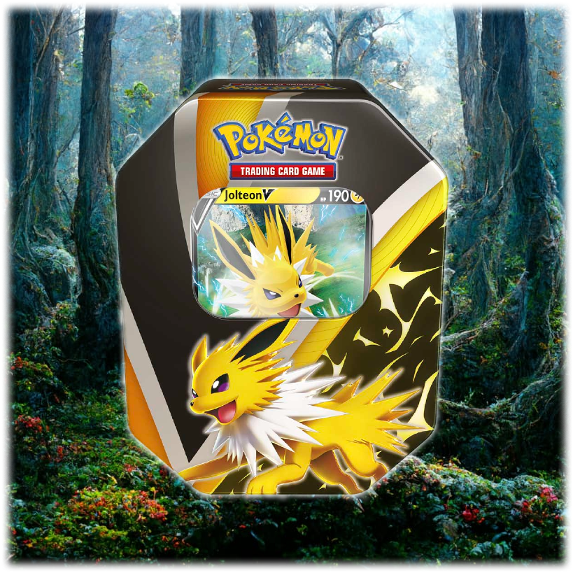 Pokemon TCG: Eevee Evolutions Tin Jolteon