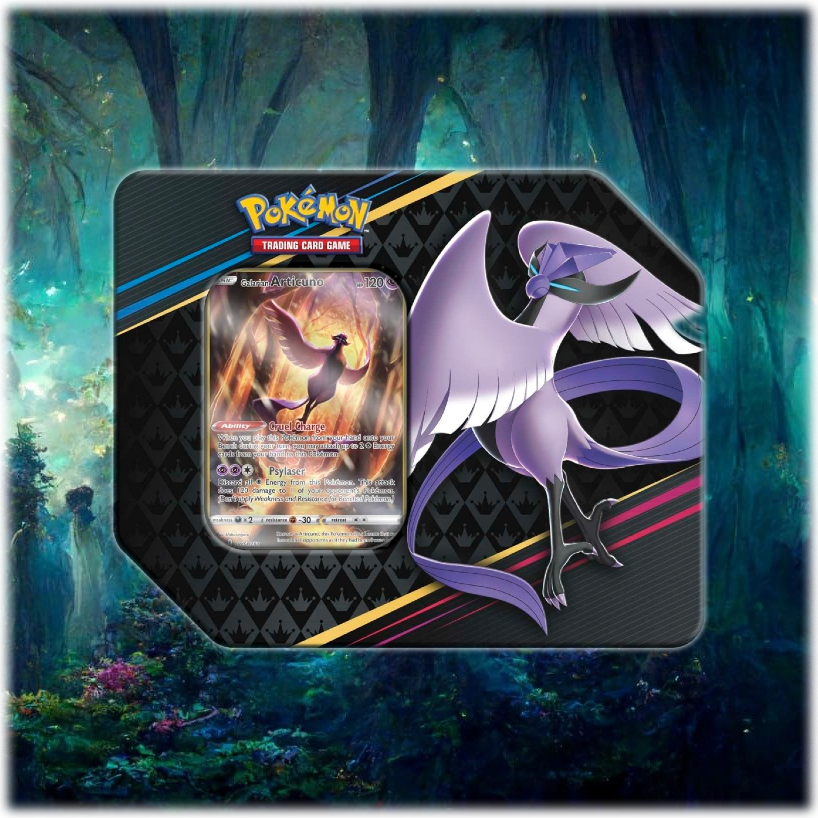 Pokemon: Crown Zenith - Galarian Birds Tin