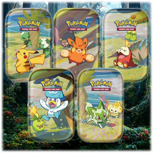 Pokemon TCG: Paldea Friends Mini Tins Full Set